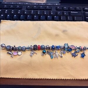 Pandora sea themed bracelet